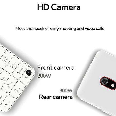 F22 Pro Smartphone – Google Play, Android 12, Physical Key Typing, Smart Touch Screen