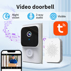 Wireless Doorbell Camera – 1080p HD, Bidirectional Audio, WiFi Video Intercom