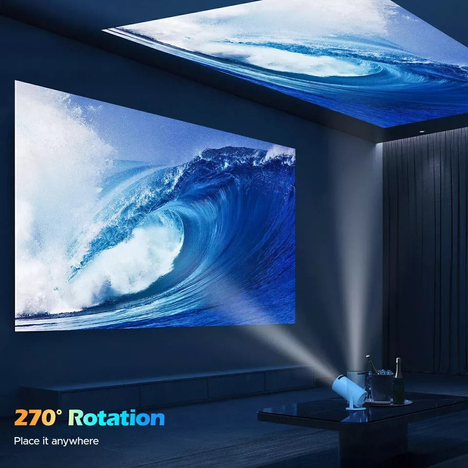 Mini Projector – 4K Support | Smart & Portable Home Theater