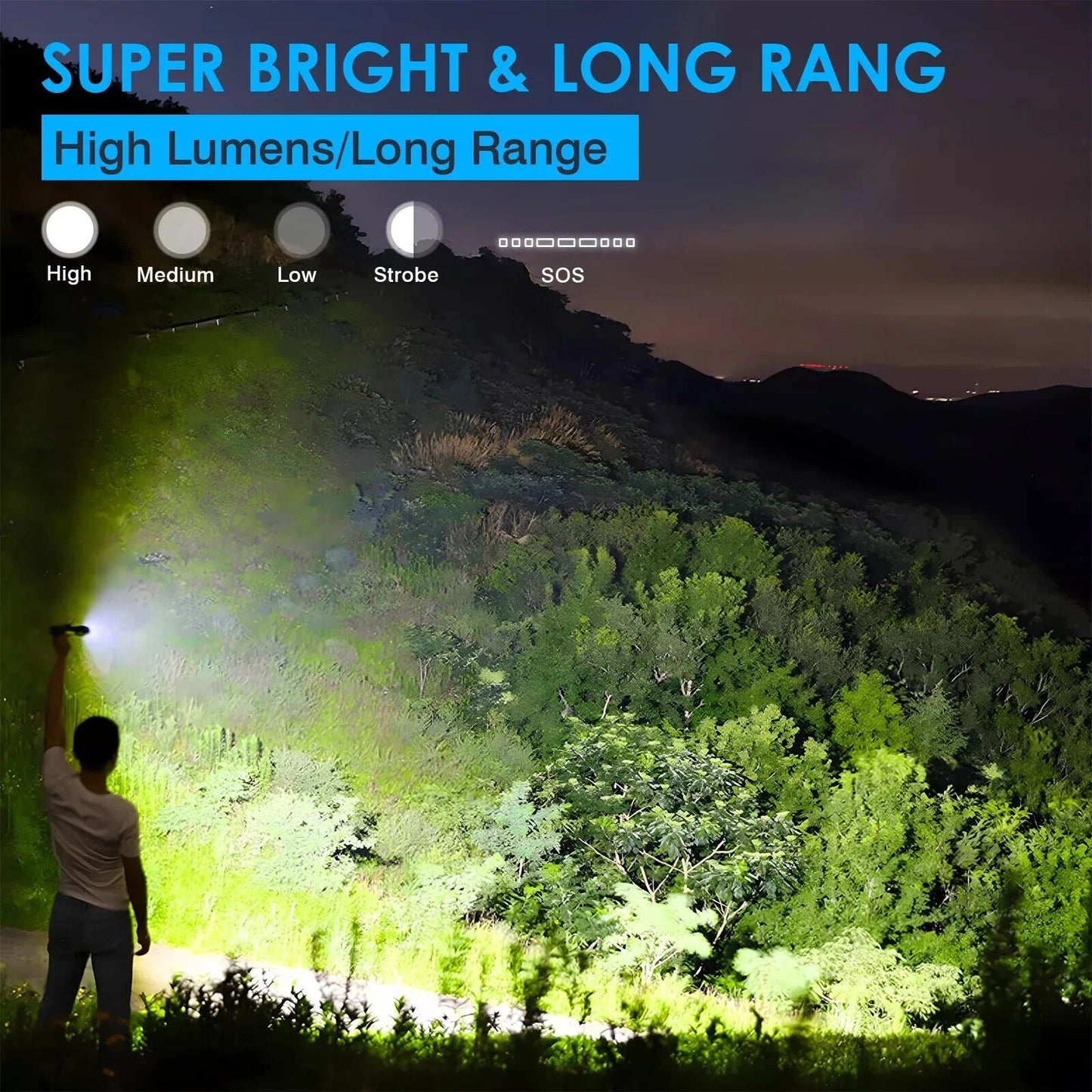 LED Super Bright Flashlight