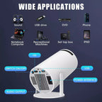 Mini Projector – 4K Support | Smart & Portable Home Theater