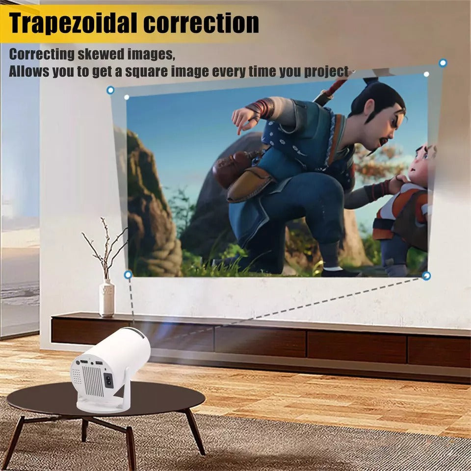 Mini Projector – 4K Support | Smart & Portable Home Theater