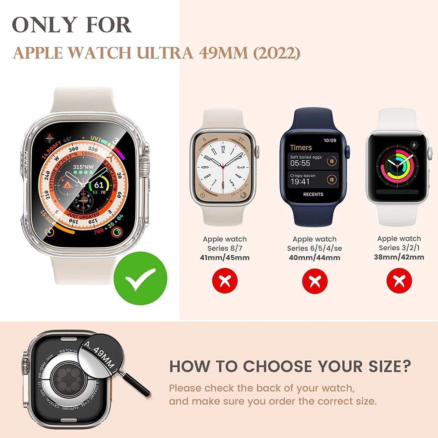 Ultra 4G Big Screen Smart Watch | Camera, YouTube, Facebook, TikTok, Google Access