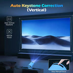 Mini Projector – 4K Support | Smart & Portable Home Theater