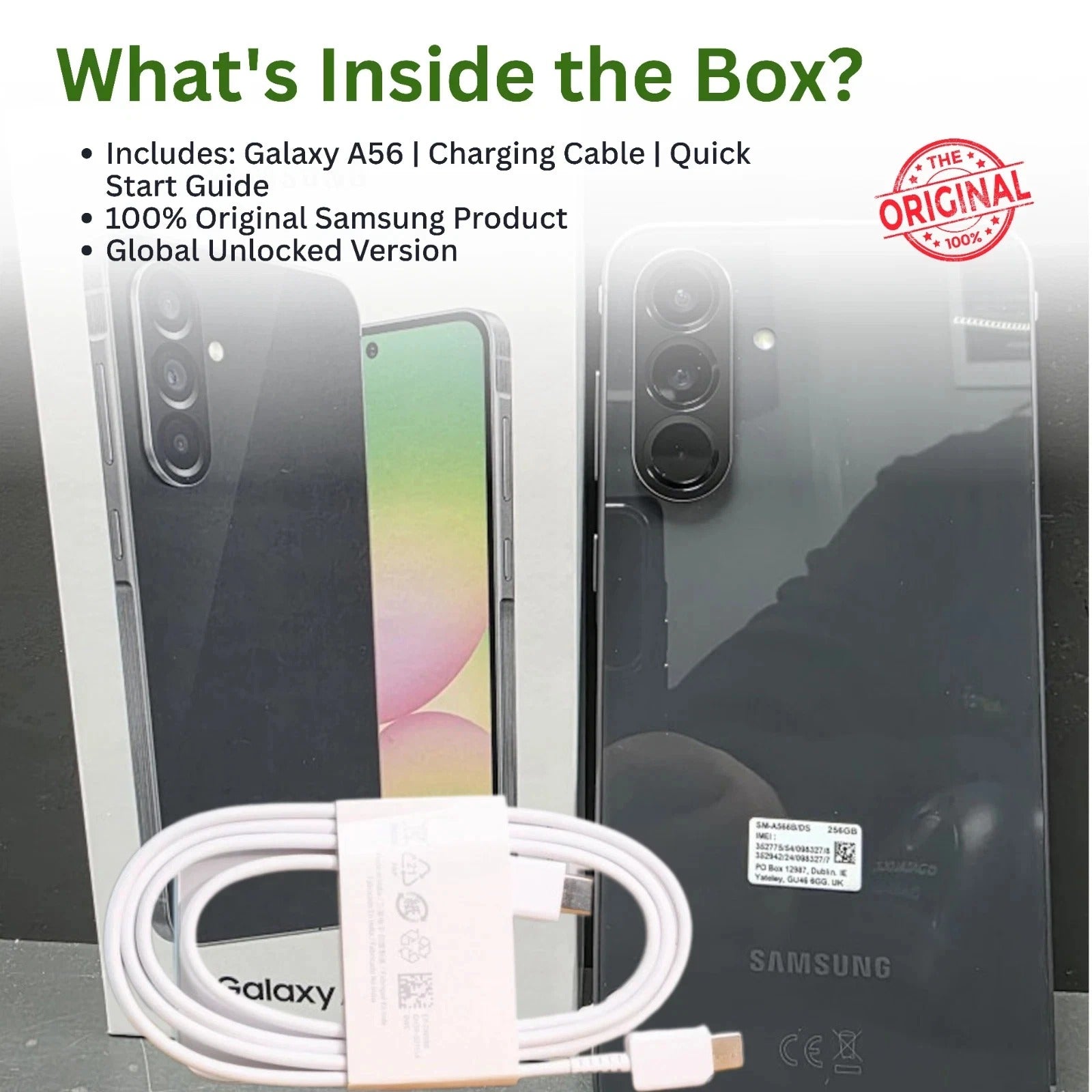 Samsung Galaxy A56 5G 256GB | 8GB RAM High-Performance Smartphone